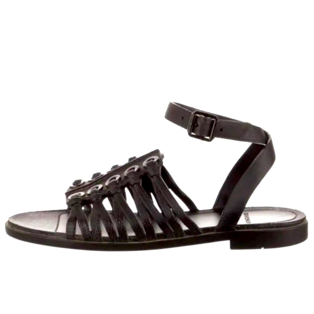Givenchy authentic black rubber sandals, worn 3 times, no box.